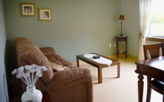 Un salon de l'unité des soins palliatifs