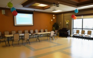 La salle d'activités