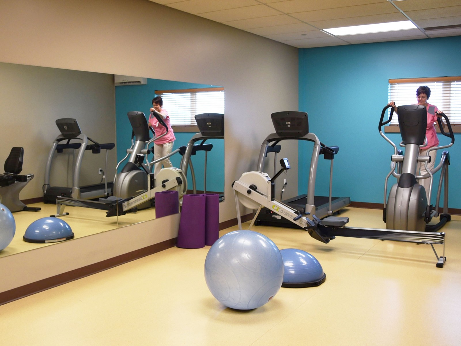 La salle de conditionnement physique