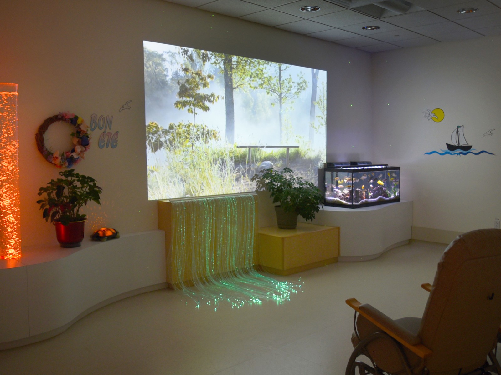 La salle multisensorielle